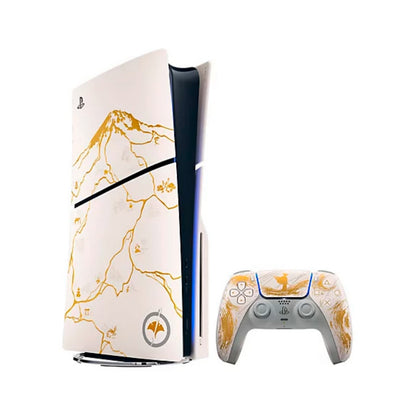 Sony PS5 Slim Ghost of Yotei Gold, Limited Edition | 1TB | White