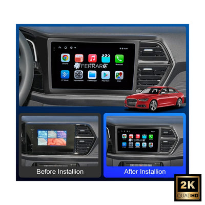 Autoradio per Volkswagen Jetta VS5 9" 2K | Dal 2019> | Android | Bluetooth | CarPlay | Android Auto | 12/256GB Ram