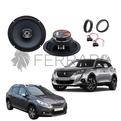 Hertz Kit 2 Casse | X 165 | Ant o Post | Peugeot 2008 1ª/2ª dal 2013>