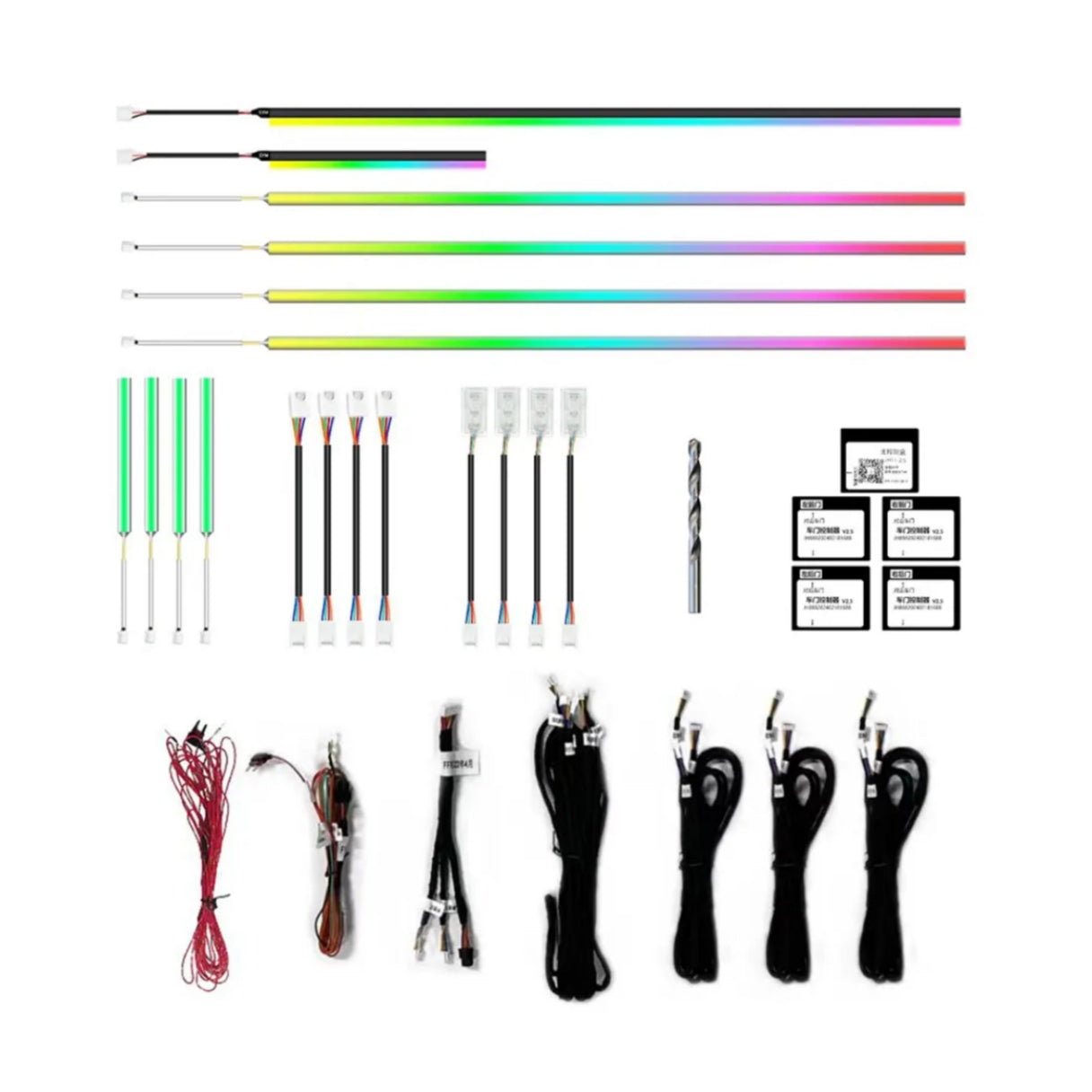 Ambient Light per BMW Serie 6 F06, F12, F13, G32, 256 Colori RGB