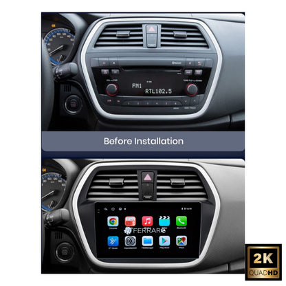 Autoradio per Suzuki SX4 S-Croos 9" 2K | 2012-2016 | Android | Bluetooth | CarPlay | Android Auto | 12/256GB Ram