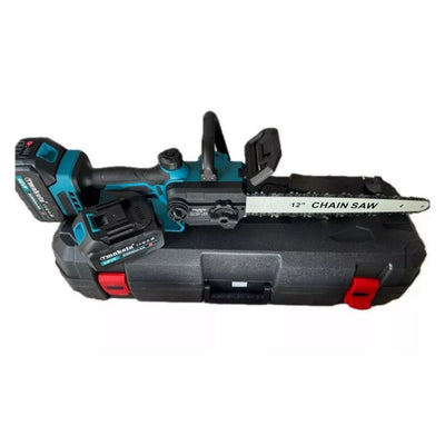 Motosega a Batteria Litio 12" Tmakota TM-112, Elettrosega Professionale con Valigetta