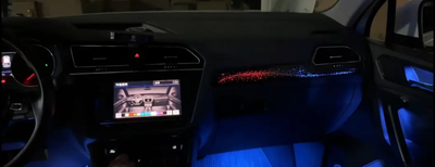 Ambient Light per Volkswagen VW Tiguan (2017-2023), 256 Colori, APP