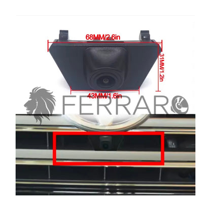 Telecamera Frontale per Toyota Land Cruise 200, LC200 (2012-2015) | AHD, 1920x1080 | 170° Gradi