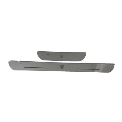 Kit Battitacco per Fiat Abarth, LED, Senza Filo con Adesivo