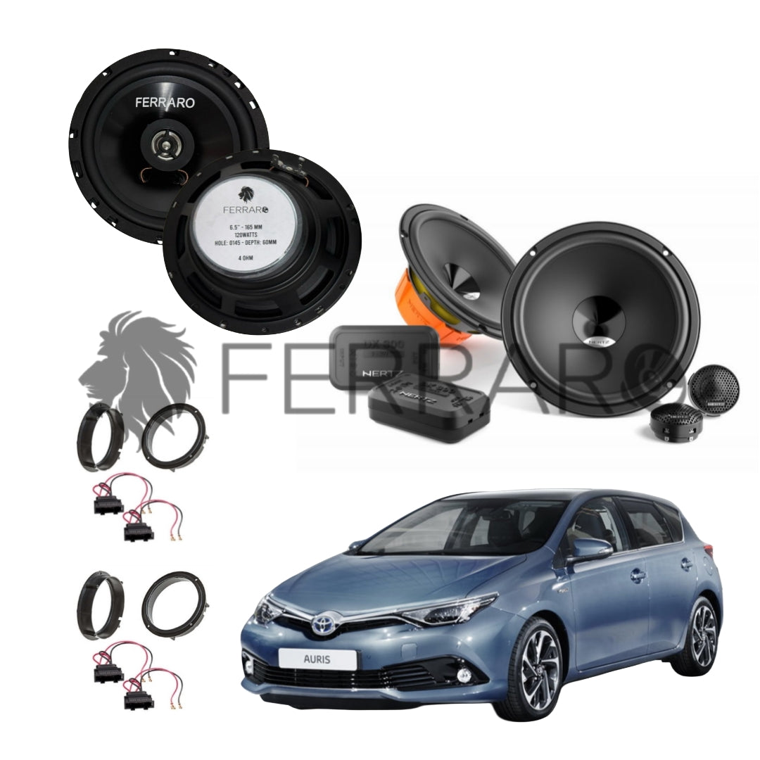 Hertz Kit 6 Casse | DSK 165.3 | ASC-652PC | Ant/Post | Toyota Auris (Dal 2014>)