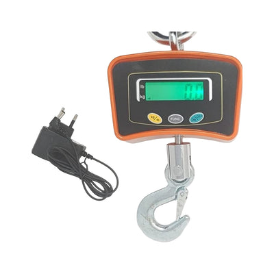 PROFESSIONAL DIGITAL Scale - DIGITAL Dynamometer Hook, 500KG Industrial