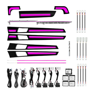 Ambient Light per Porsche Panamera 971 (2017+), 64 Colori RGB