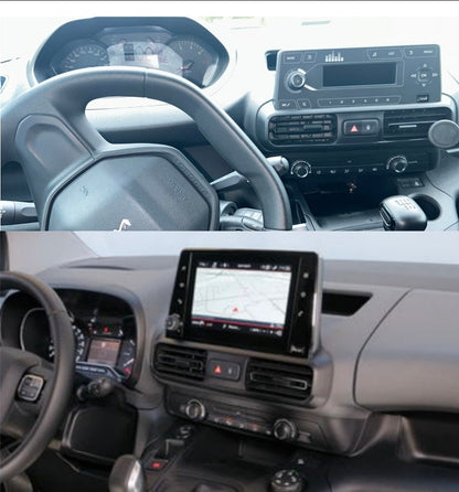 Kit Montaggio Autoradio 10.1"Pollici Citroen, Peugeot, Opel, Toyota, Fiat (2018-2022) Mascherina, Cablaggio Autoradio Android