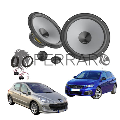 Hertz Kit 4 Casse | K 165 | Ant o Post | Peugeot 308 1ª/2ª (2007-2021)