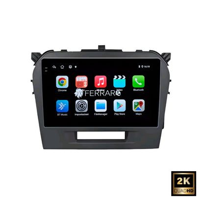 Autoradio per Suzuki Vitara 3ª Serie 9" 2K | Dal 2015> | Android | Bluetooth | CarPlay | Android Auto | 12/256GB Ram