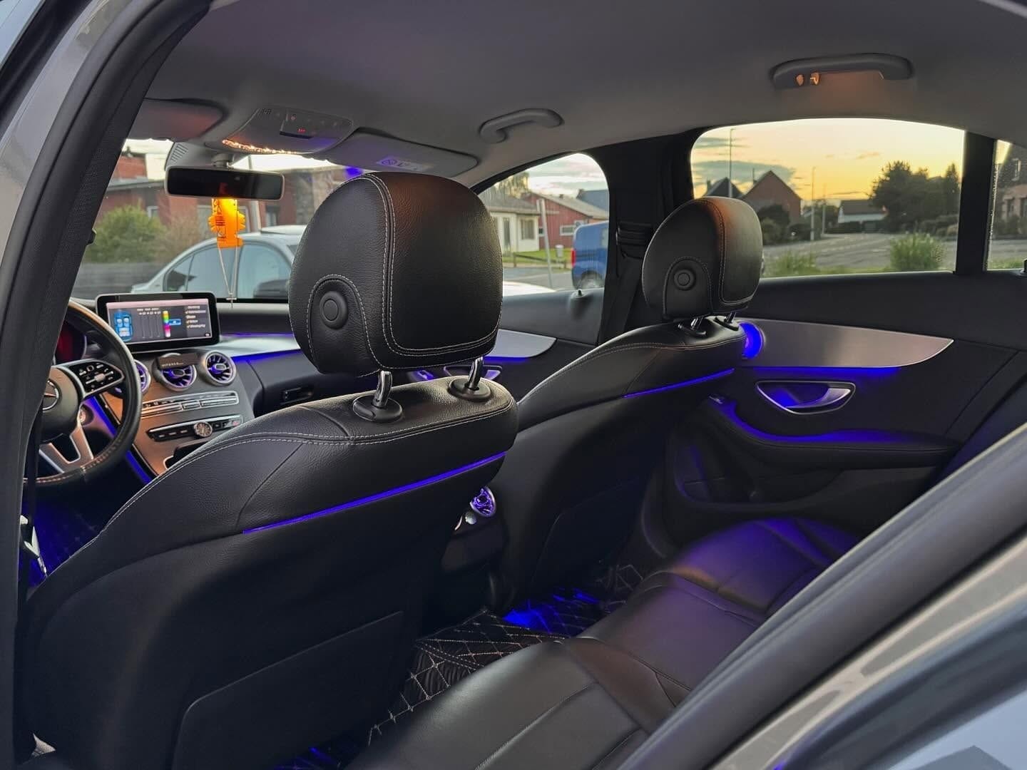 Ambient Light per Merdedes GLC X253, Classe C W205, 64 Colori RGB