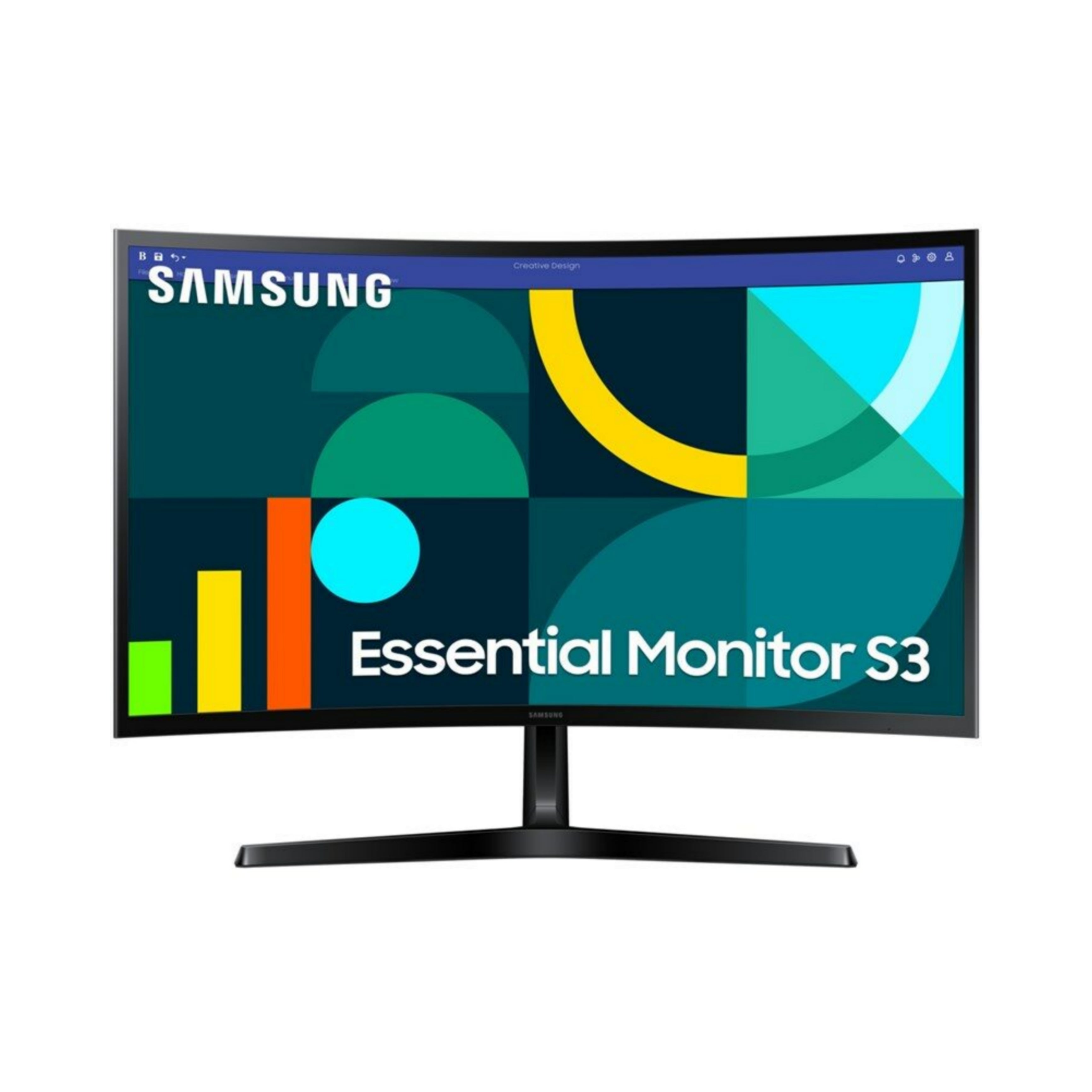 Samsung Monitor Ufficio 27" FHD | S36GD | 1920x1080p | LCD Nero