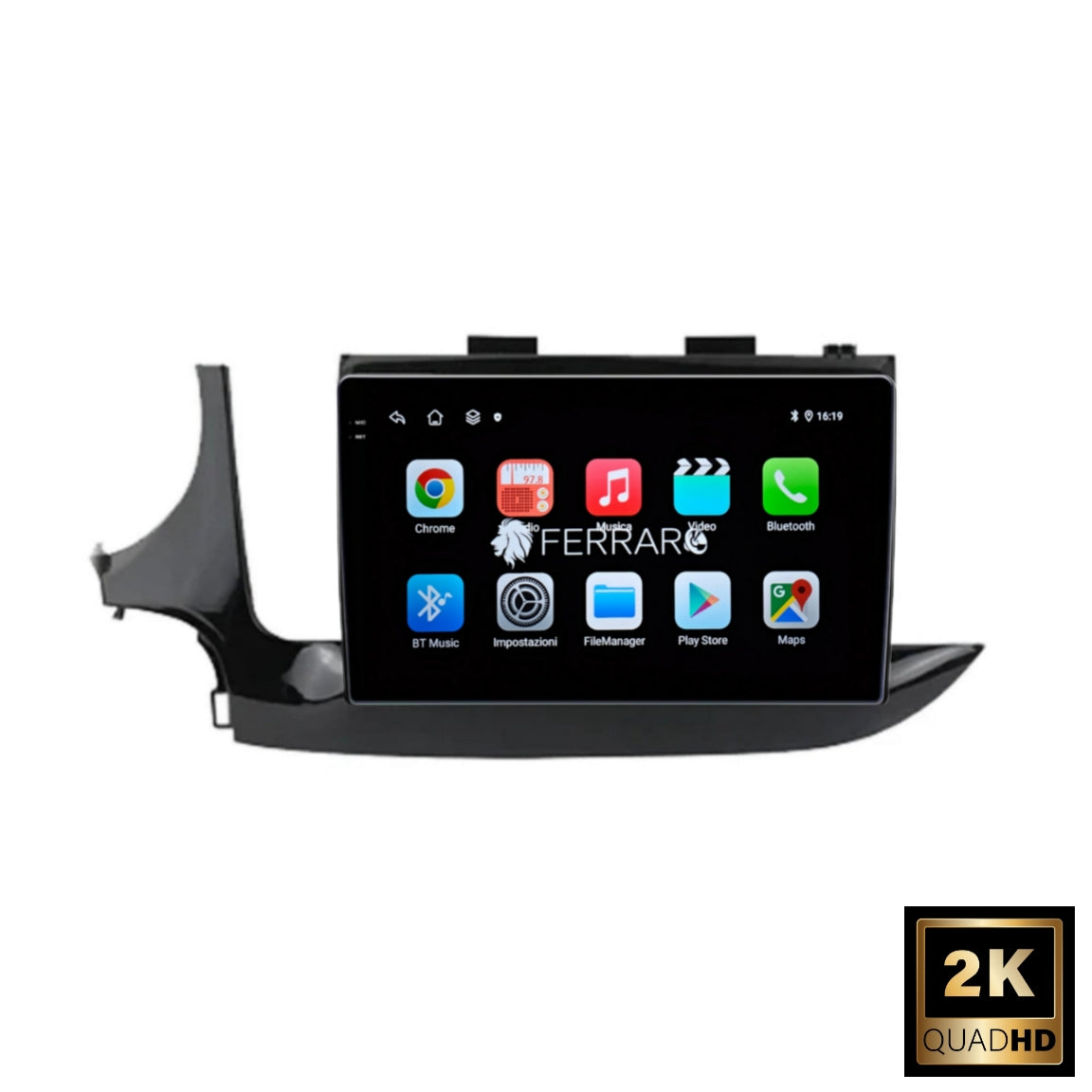 Autoradio per Opel Mokka X 9" 2K | 2016-2019 | Android | Bluetooth | CarPlay | Android Auto | 12/256GB Ram