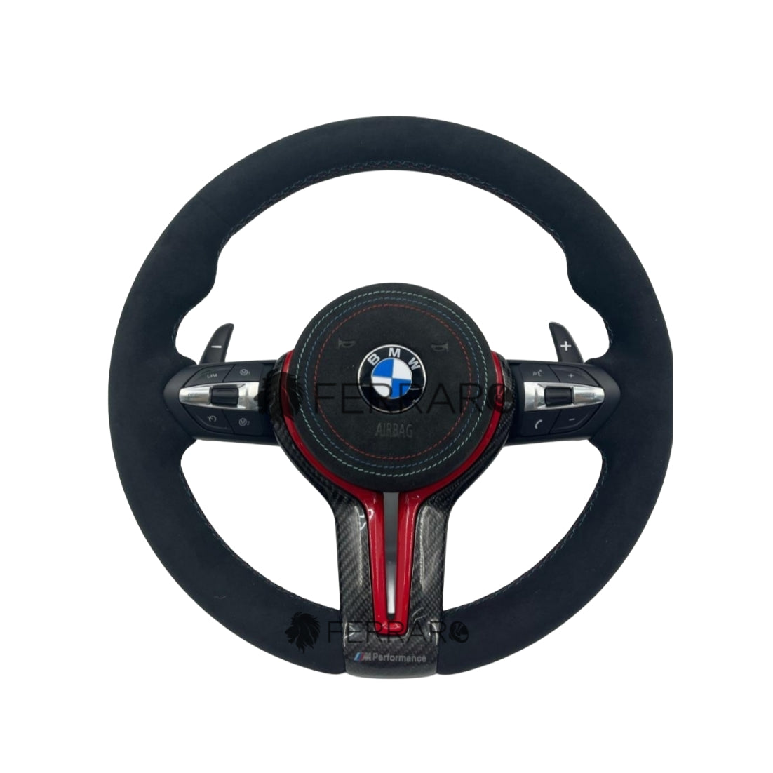 Volante per BMW, Nero Flip, Linea Tricolore, Performance
