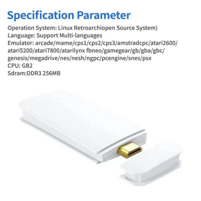 Console Emulatore Retrò Games, 4K, Controller alla TV