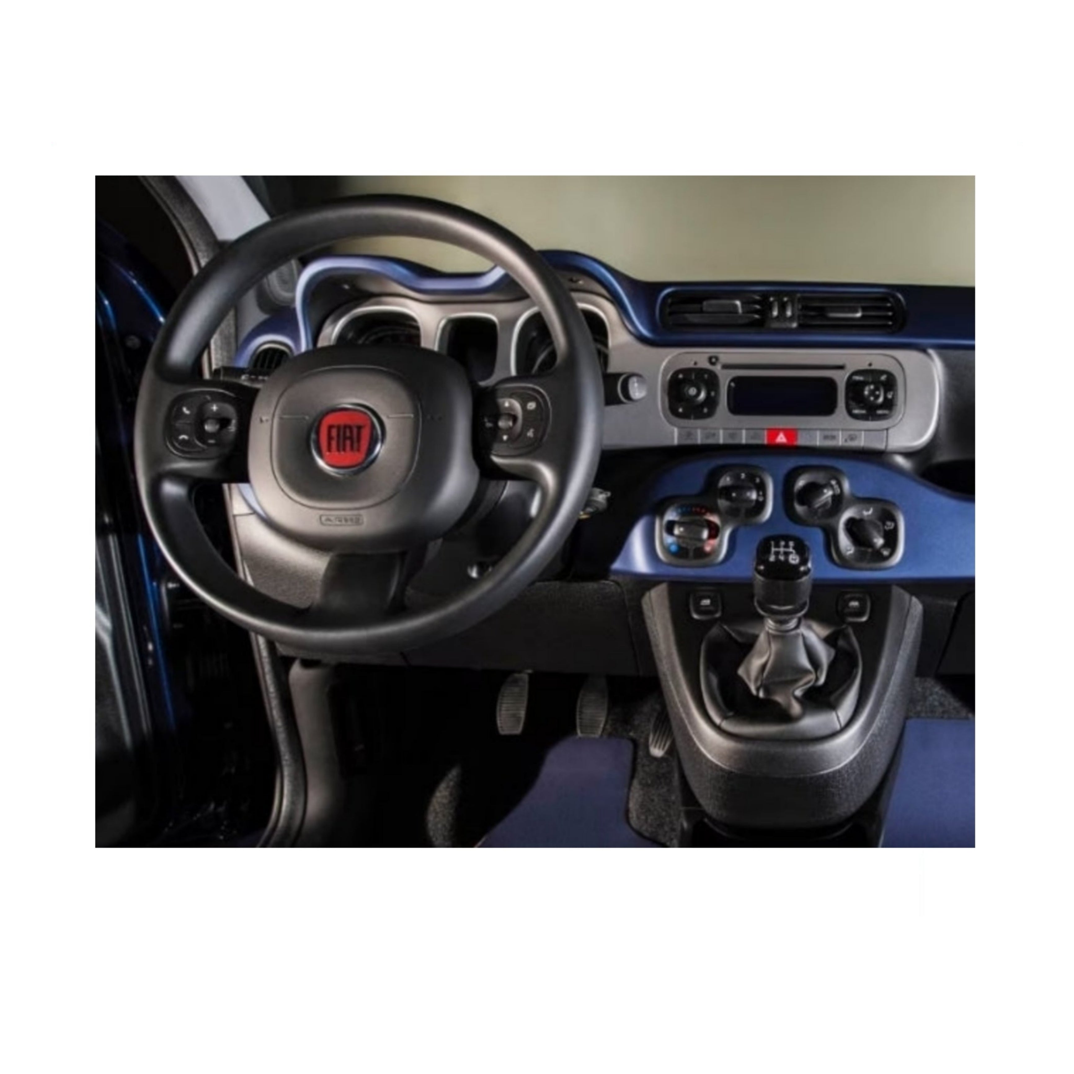 Autoradio per Fiat Panda 3ª Serie, 1Din 5.5"Pollici | Bluetooth | Radio | USB | Navigatore | CarPlay e Android Auto Wireless