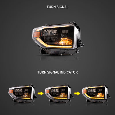 Fanali Anteriore Completo per Toyota Tundra (2014-2021) a LED