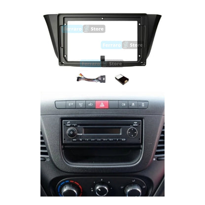 Kit Montaggio Autoradio 9"Pollici Iveco Daily (2013-2021) Mascherina, Cablaggio Autoradio Android