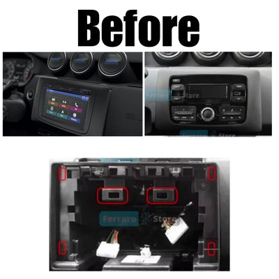 Autoradio per Renault Arkana | Duster 11.8" 2K | 2018-2024 | Android | Bluetooth | CarPlay | Android Auto | 4/64GB Ram