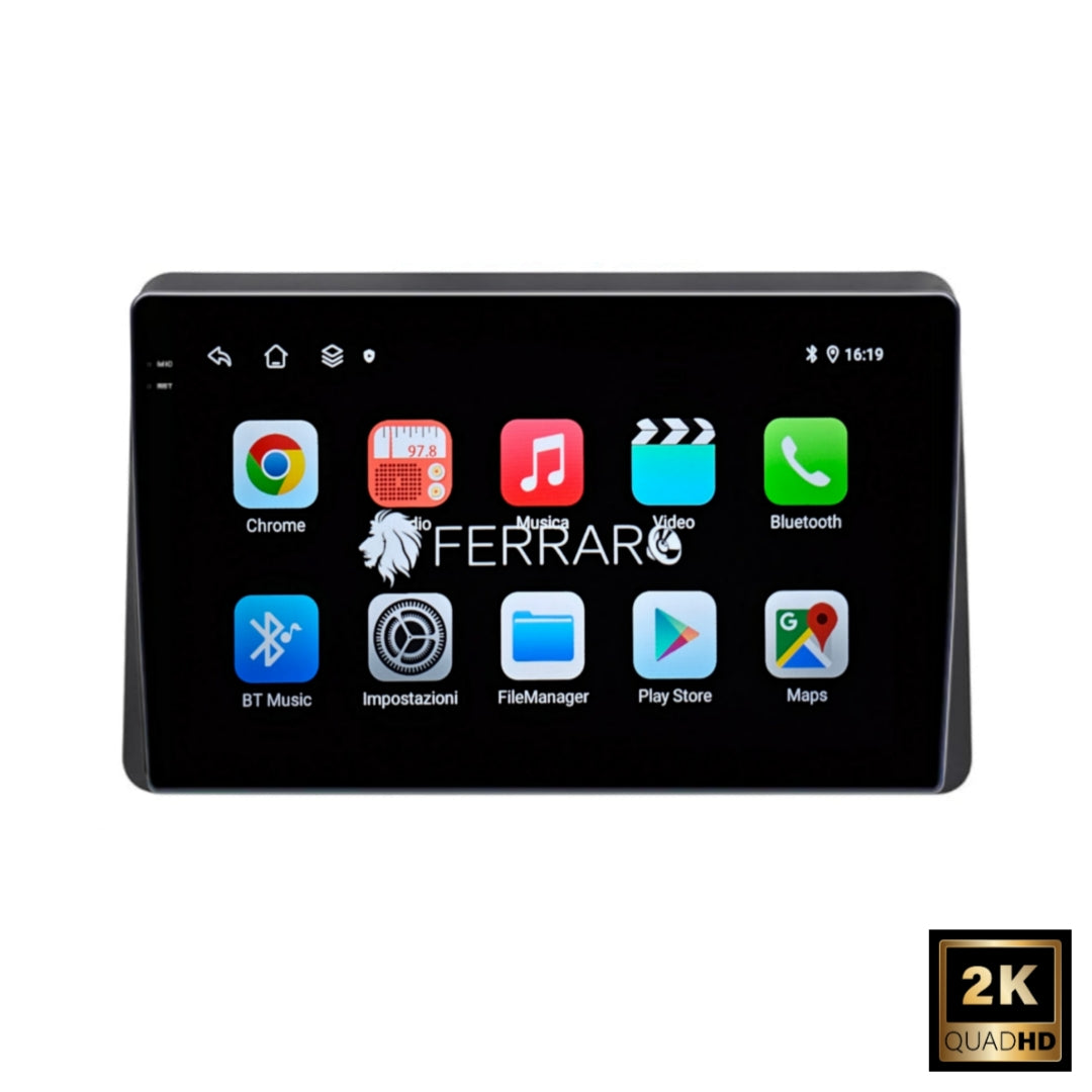 Autoradio per Renault Trafic (2021-2026) 10.1" 2K, Android, Bluetooth, CarPlay, Android Auto, 4/64GB Ram