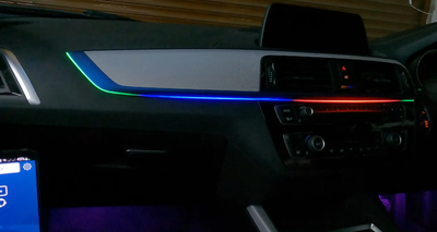 Ambient Light per BMW Serie 1 F20, F21, M140i, M135i, 116i, 118i, 120i, 125i, 64 Colori RGB