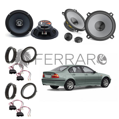 Hertz Kit 6 Casse | X 165 | K 130 | Ant/Post | Bmw Serie 3 E46 dal 2002-2006