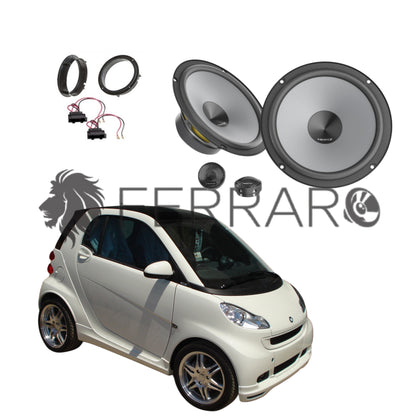 Hertz Kit 4 Casse | K 165 | Anteriori | Smart ForTwo 451