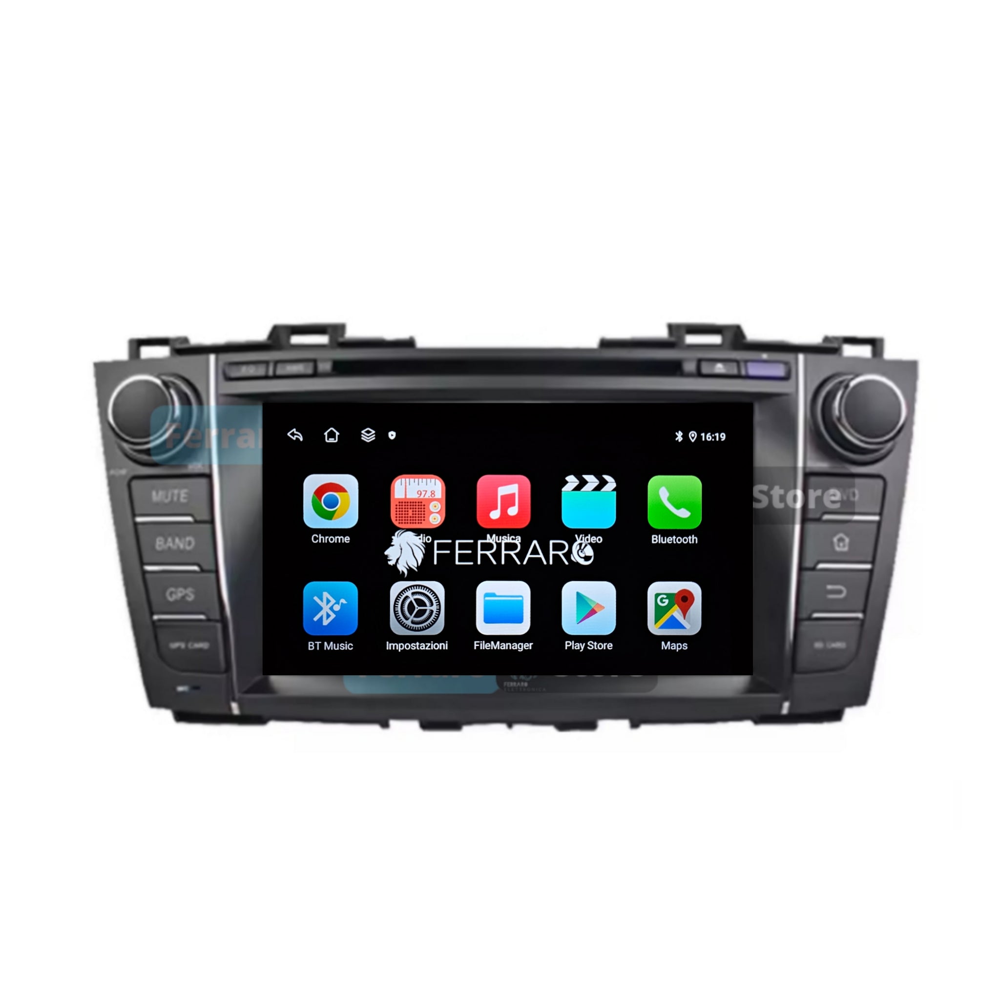 Autoradio per Mazda 5 | CW 8" | 2010-2015 | Android | Bluetooth | CarPlay | Android Auto | 4GB/8GB Ram