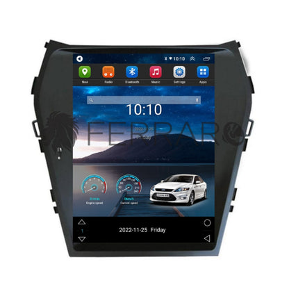 Autoradio per Hyundai IX45 | Santafi 9.7" | 2013-2018 | Android | Bluetooth | CarPlay | Android Auto | Modello Tesla | 4GB/8GB Ram