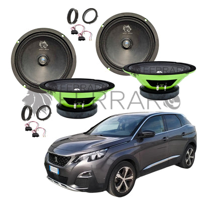 FerraroStore Kit 4 Altoparlanti | PV165.3 | Ant/Post | Peugeot 3008 2ª (2016-2024)