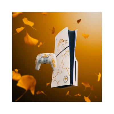 Sony PS5 Slim Ghost of Yotei Gold, Limited Edition, 1TB, White