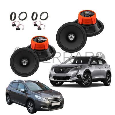 Hertz Kit 4 Casse | DCX 165.3 | Ant/Post | Peugeot 2008 1ª/2ª dal 2013>