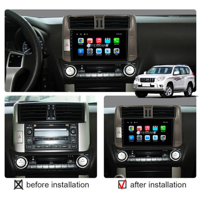 Autoradio per Toyota Prado 9" | 2009-2023 | Android | Bluetooth | CarPlay | Android Auto | 2GB/4GB/6GB/8GB Ram