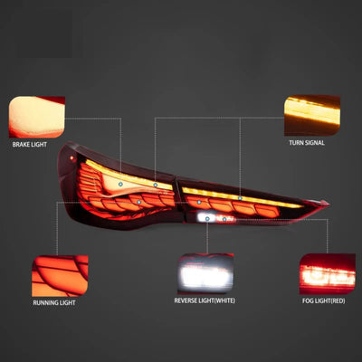 Fanali Posteriore Completo per BMW Serie 4 G22, G23, G26 (2020-2022) a LED