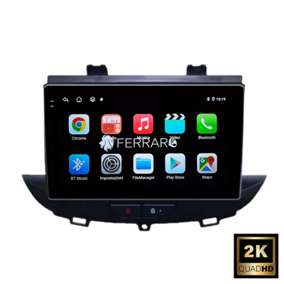 Autoradio per Opel Grandland X | Crossland X 9" 2K | 2016-2021 | Android | Bluetooth | CarPlay | Android Auto | 12/256GB Ram