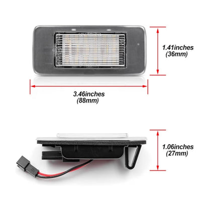 Set Luci Targa a Led per Chrevolet Malibu, Tahoe, GMC Yukon, Cadillac (Compatibilità in Descrizione), Plug and Play