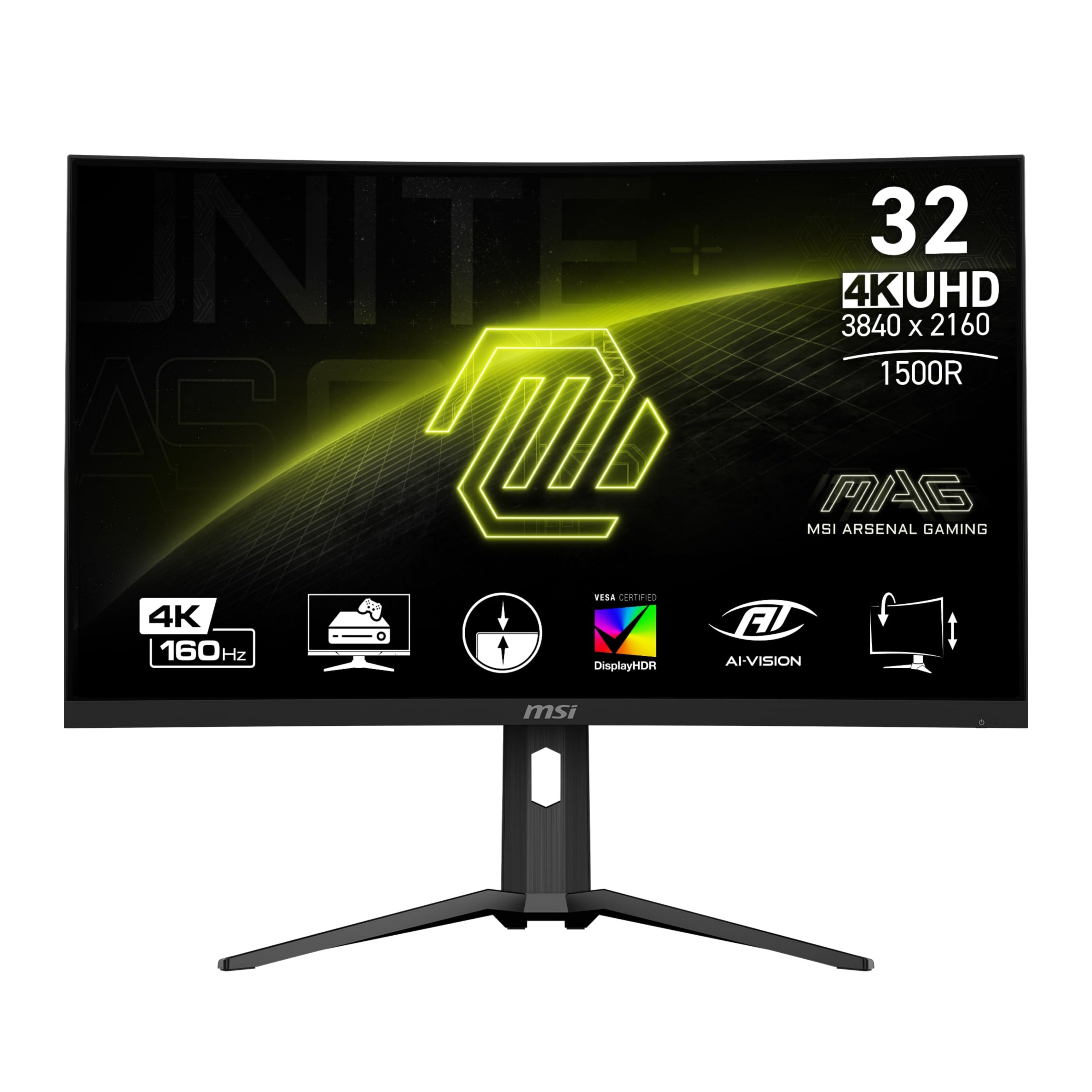 MSI Monitor Gaming 32" 4K | MAG 321CUP | 160Hz IPS