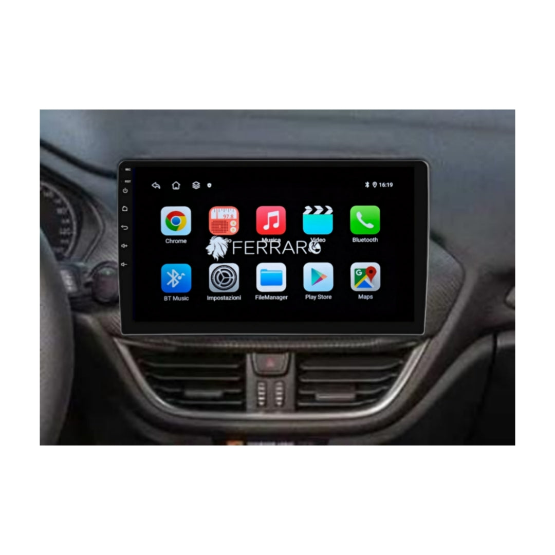 Autoradio per Ford Fiesta 9" | 2017-2023 | Android | Bluetooth | CarPlay | Android Auto | 2GB/4GB/6GB/8GB Ram