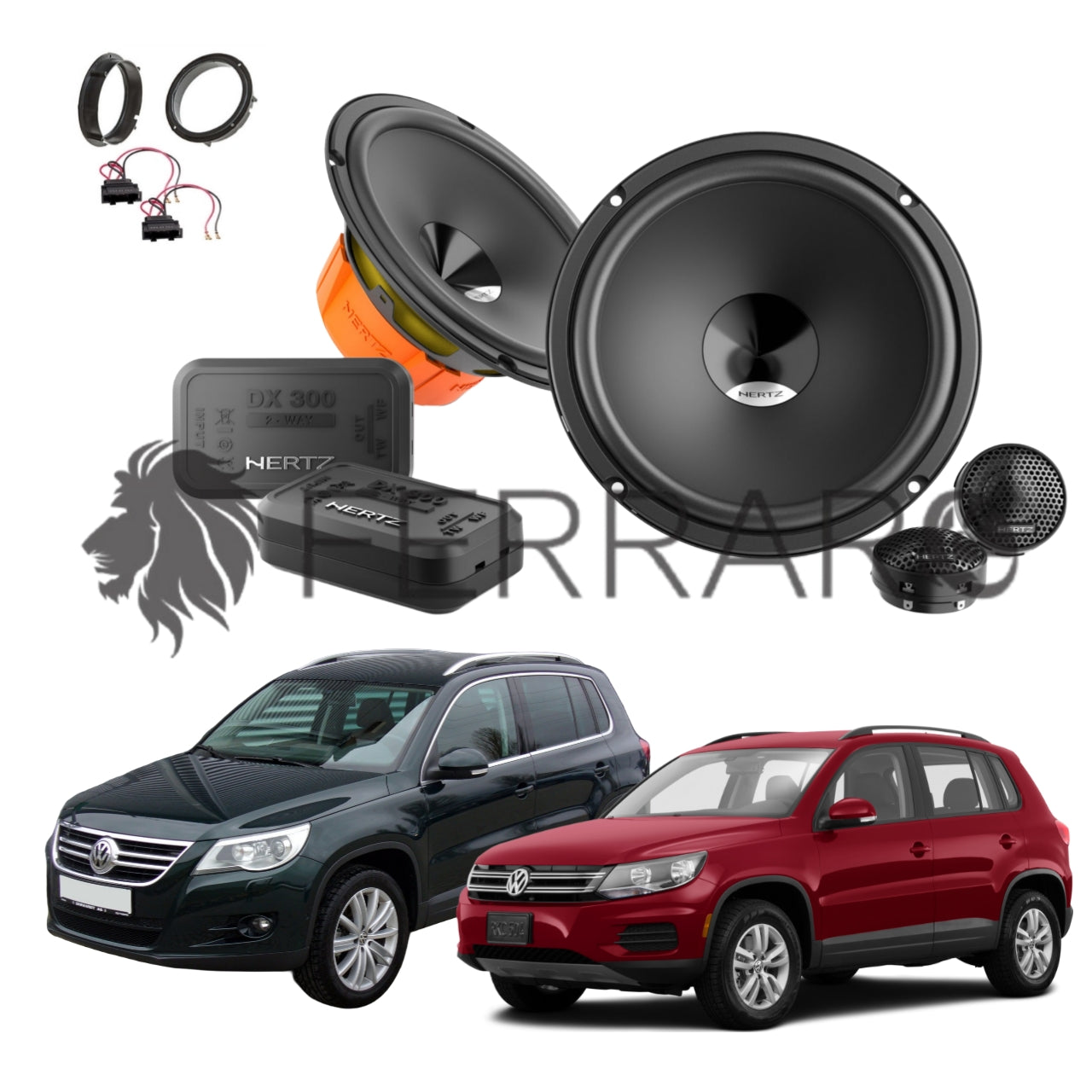 Hertz Kit 4 Casse | DSK 165.3 | Ant o Post  | VW Tiguan