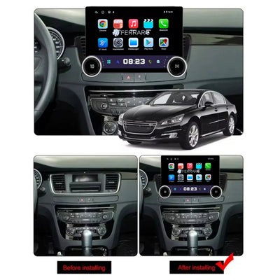 Autoradio per Peugeot 508 | 508SW 11.8" 2K | 2011-2018 | Android | Bluetooth | CarPlay | Android Auto | 4/64GB Ram