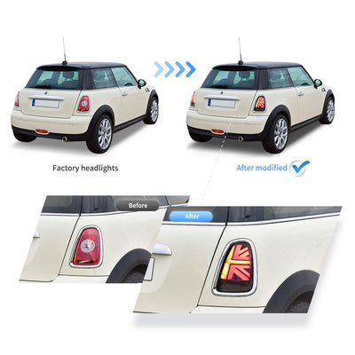 Fanali Posteriore Completo per BMW Mini Cooper S R56, R57, R58, R59 (2007-2014) a LED