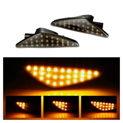 Indicatore Direzione Led per BMW X3, X5, X6 (Compatibilità in Descrizione), Plug and Play