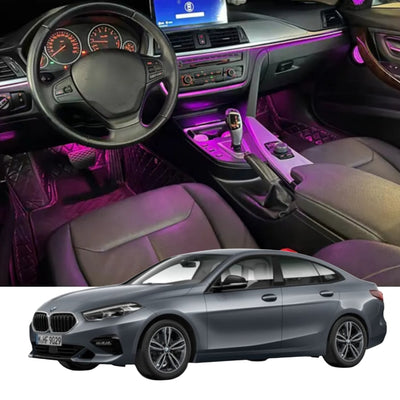 Ambient Light per BMW Serie 2, F44, F45, F46, F74, U06, 256 Colori RGB