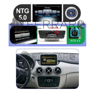 Autoradio per Mercedes Classe B w246 | 10.25"/12.3" | 2011-2018 | Android | Bluetooth | CarPlay | Android Auto | 4/64GB Ram