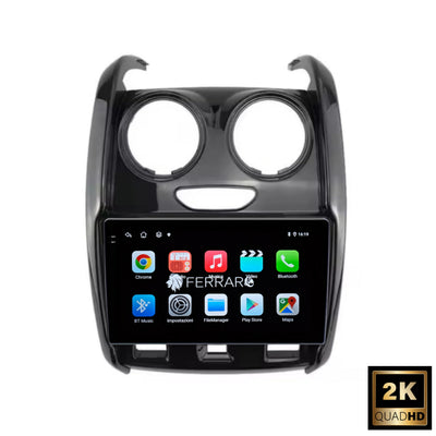 Autoradio per Renault Duster | Lada Largus 9" 2K | Android | Bluetooth | CarPlay | Android Auto | 12/256GB Ram
