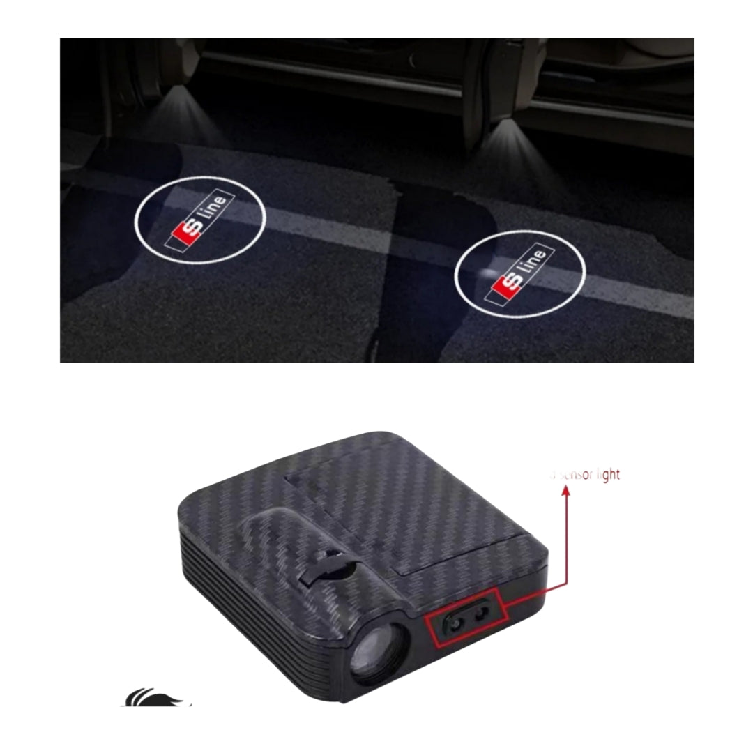 Luce Cortesia Audi S-Line, Universale, Adesivo, Batteria (NO INCL.)