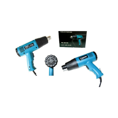 Pistola Termica Aria Calda Professionale 2000W, TM-8001, 500°C, Sverniciatura, Saldatura e Car wrapping