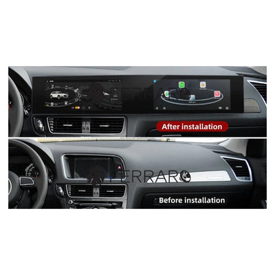 Autoradio per Audi Q5 12.3" + 12.3" | 2009-2018 | Android | Bluetooth | CarPlay | Android Auto | 8/128GB Ram