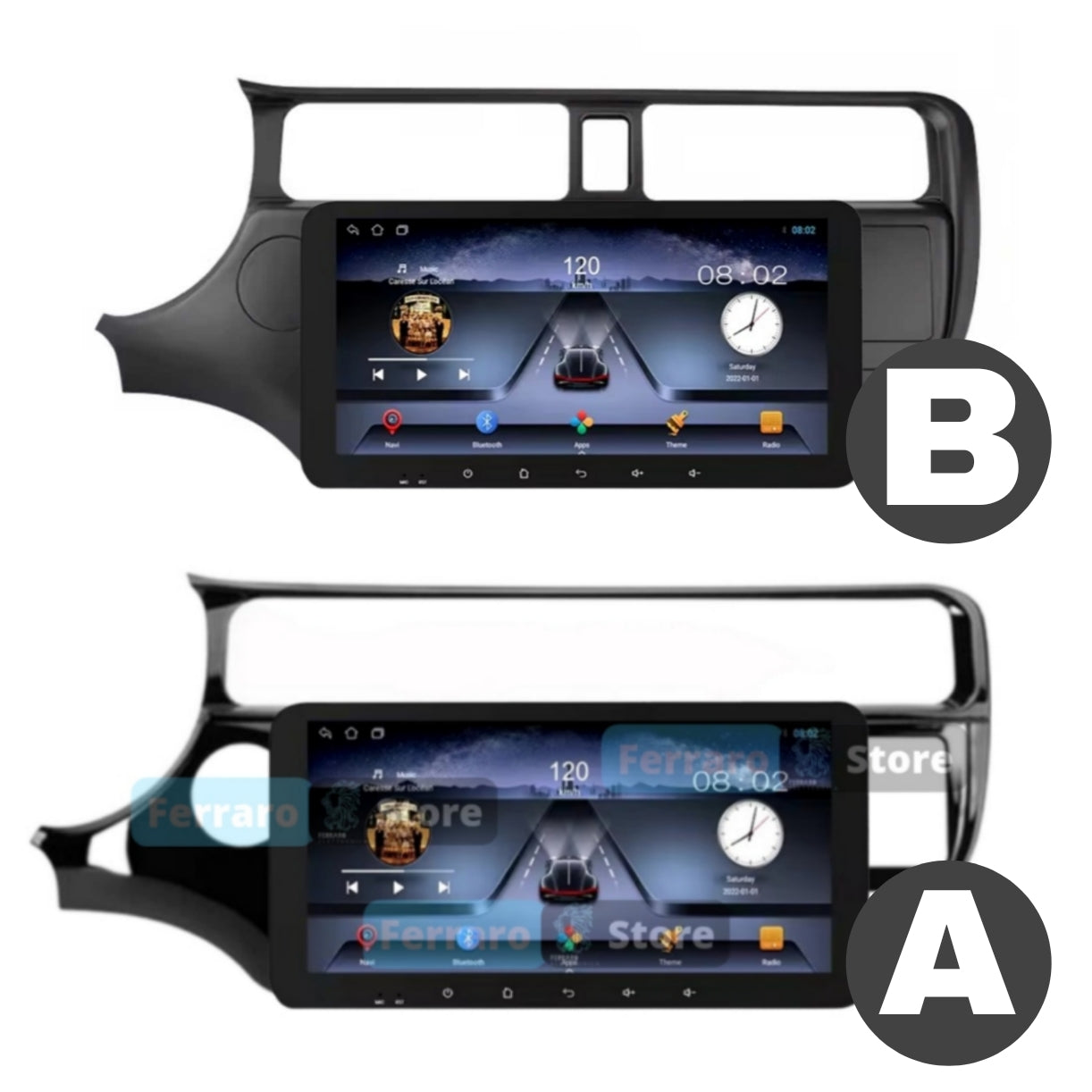 Autoradio per Kia Rio 10.35" (2011-2015) Android, Bluetooth, CarPlay, Android Auto, 4/64GB Ram